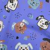 oneOone Cotton Flex Gray Fabric Kawai Craft Projects Decor Fabric Printed By The Yard 40 Inch