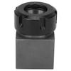 Square Collet Chuck Block Holder Hard Steel CNC Lathe Engraving Machine Parts ER‑32