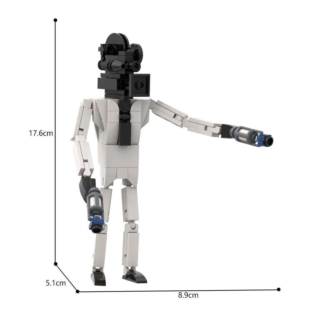2023 Skibidi Toilet Man VS Monitor Blocchi da Costruzione Camerman Titan Speakerman Giocattolo Fai da Te Set di Figure Speakerman per Bambini Regalo