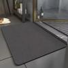 Simple Solid Color Bathroom Floor Mat Dirt-resistant and Easy-to-clean Non-slip Mat Household Foot Mat Cross-border Wholesale Diatom Mud Floor Mat