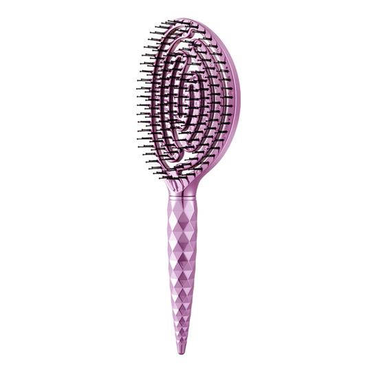 Vented Hair Brush Portable Anti-static Thin Thick Curly Long Wet Dry Hair Paddle Brush Scalp Massage Hair Styling Detangling Comb