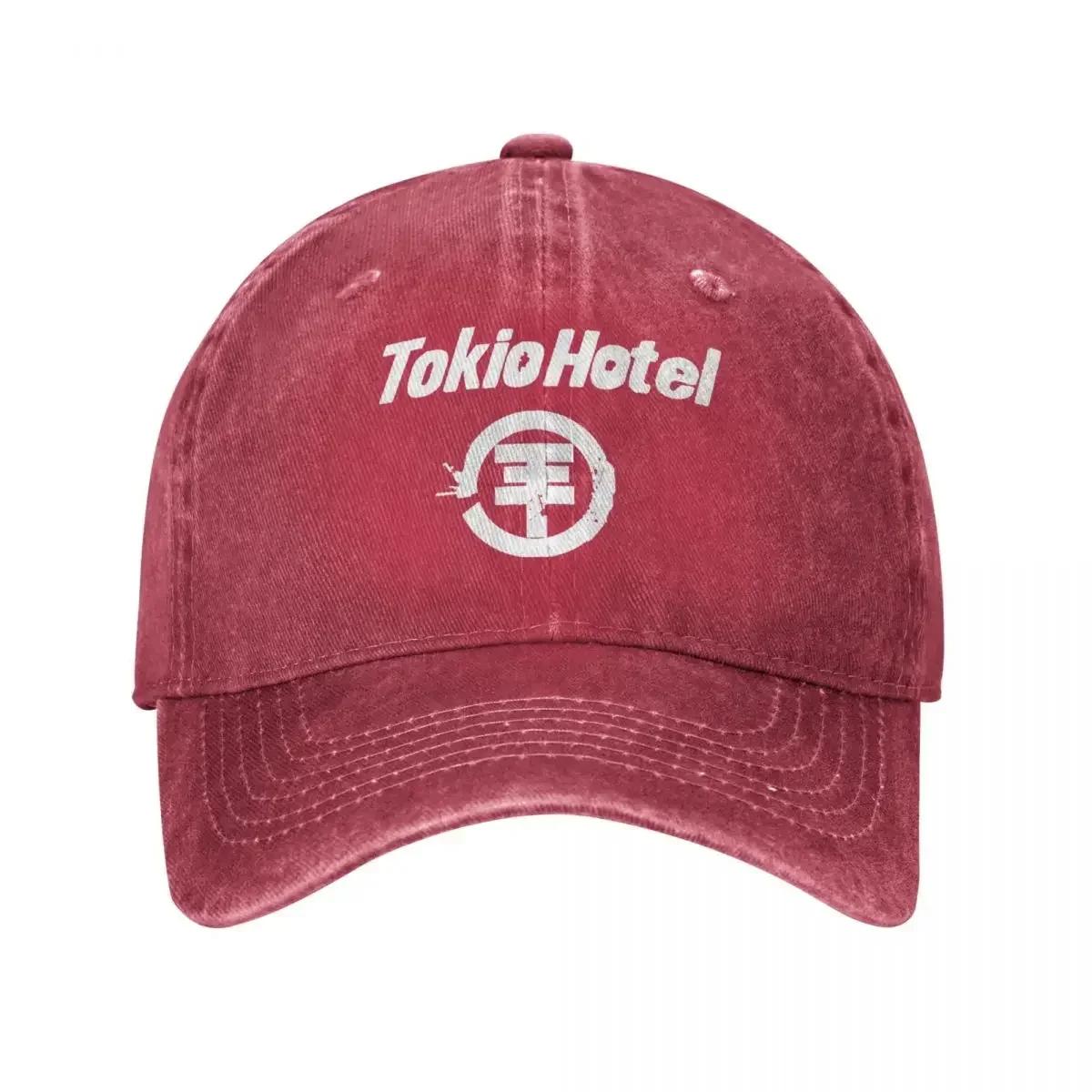 Бейсболка Tokio Hotel Для Пары Женщин Немецкая Рок-Музыкальная Группа Модная Хип-Хоп Кепки Дальнобойщика Защита от Солнца K-Pop Рок Бейсболки One Size