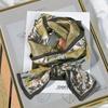16*145CM 100% Mulberry Silk Scarf Double-Layer Double-Sided Long Narrow Ribbon Scarf Spring Summer Neck Scarf & Hair Tie
