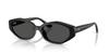 Lens Width 0RB4473D Ray-Ban Sunglasses, Unisex, Frame/black, Lens/dark Grey, 56mm,