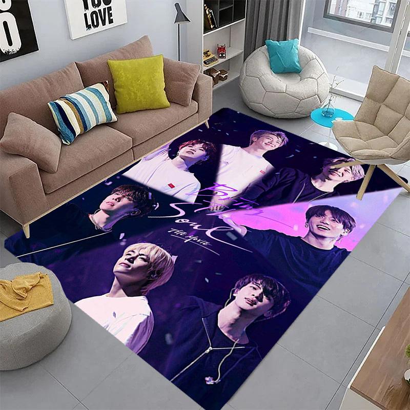 Vibrant Soul: Essence Unity Carpet Doormat Suitable for All Seasons Protective Pad Bathroom Mat Dormitory Decoration