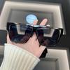 Square Fashion Sunglasses Women Men Brand Designer Vintage oversized Frame Sun Glasses Female Male Mirror Shades