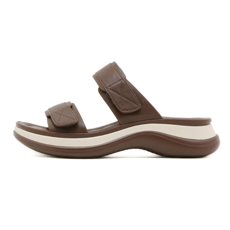 New Women's Shoes Casual and Versatile Slippers Anti-slip Beach Thick-soled Slippers