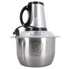 Food Processor Stainless Steel 4L High Capacity with 5 Blades Electric Food Chopper for Meat Vegetab