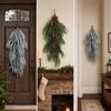 2 Pieces Artificial Evergreen Decoration Seasonal Drooping Branch