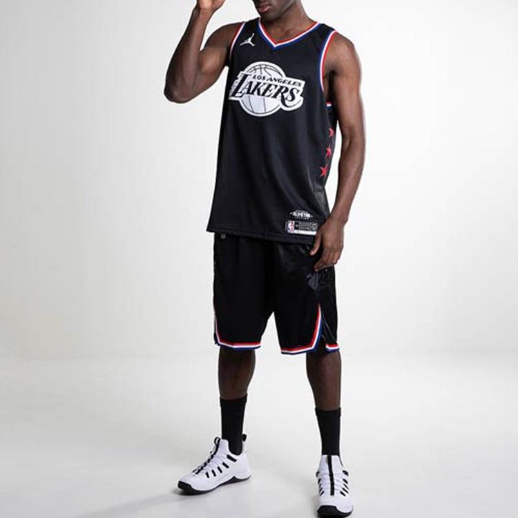 Nike NBA 2019 All-Star Lakers Lebron James Jersey Black Men's AQ7295-017