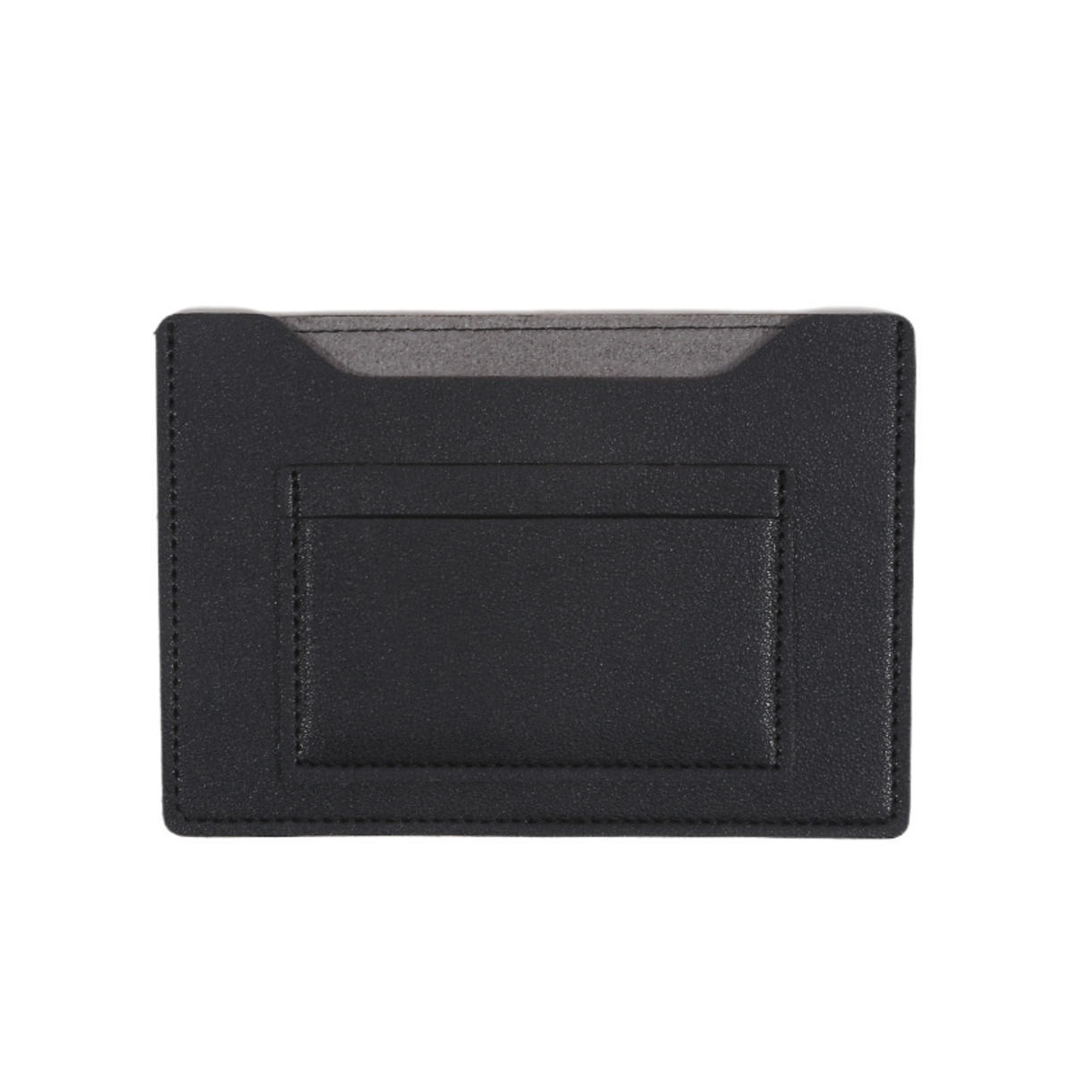 

Портативная обложка для паспорта из ПУ, сумка с несколькими отделениями для карт, держатель для деловых билетов, органайзер, чехол для паспорта, дорожные аксессуары One Size чёрный