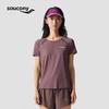 SAUCONY Women's Classic Slim-Fit Breathable Short-Sleeve Knit Top