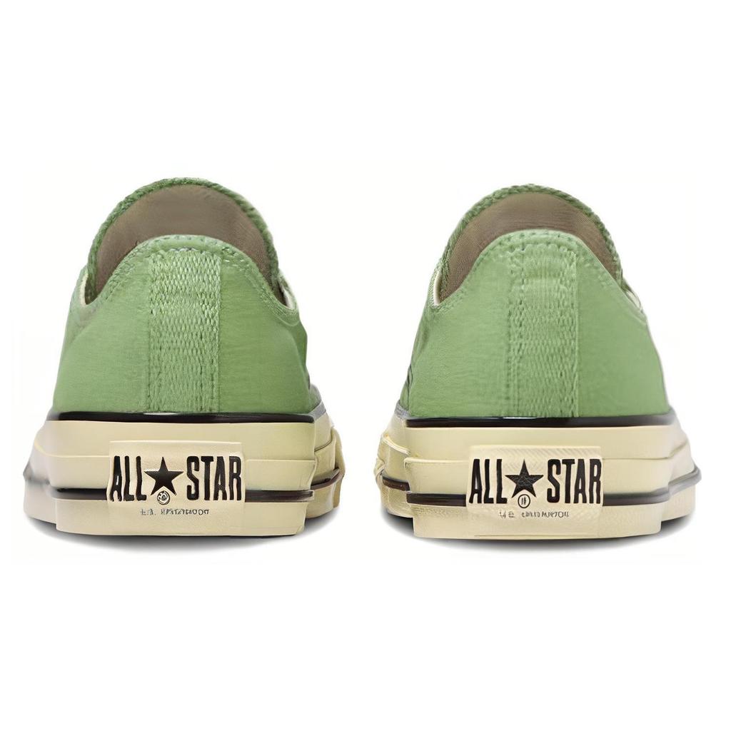 Converse ALL STAR US AGEDCOLORS OX Minimalist Style Abrasion Resistant Breathable Low top Canvas Shoes Unisex Green 31310941