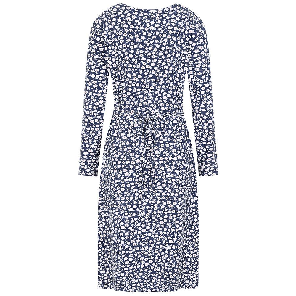 Lazy Jacks Womens/Ladies Buttercups Tie Back Long-Sleeved Midi Dress