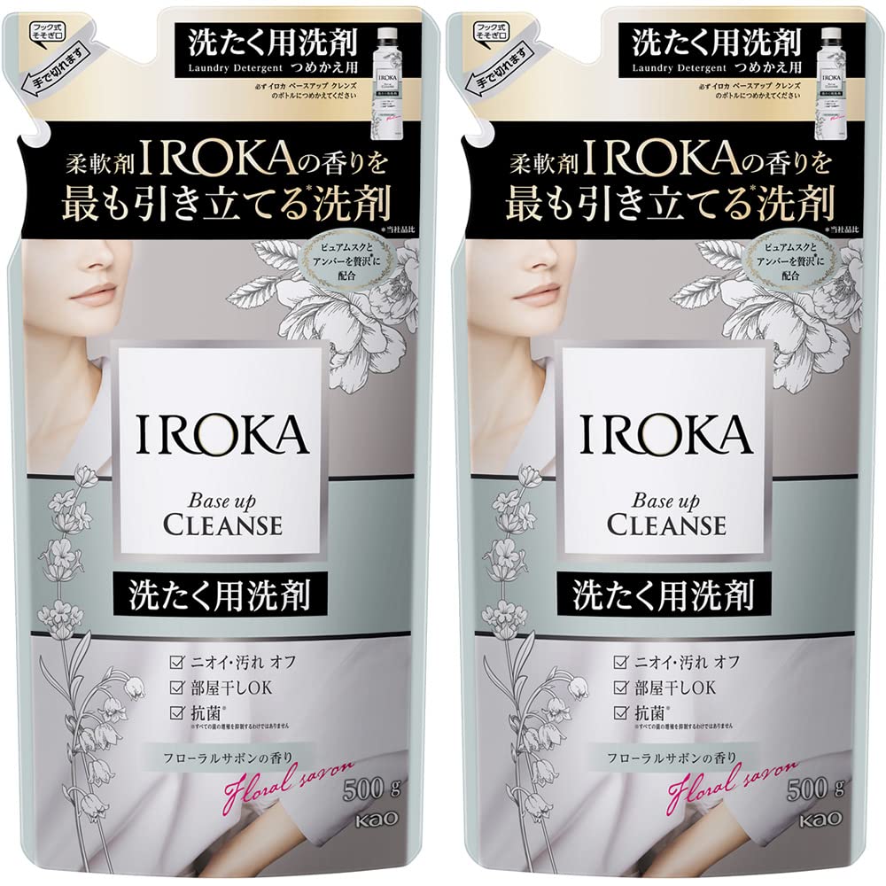 

Flare Fragrance IROKA Base Up Cleanse 500г x 2 [Оптовая покупка] Запасной блок, белый