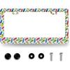 Funny License Plate Frame Hit Me I Need The Money License Plate Holder Stainless Steel License Plate Car Accessory Personalise License Plate