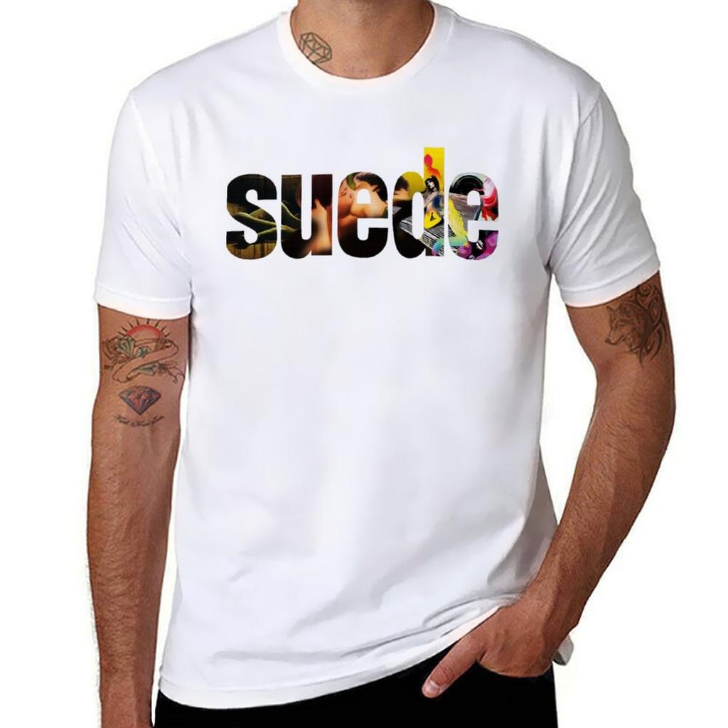 Wildleder T-Shirt Baumwoll-T-Shirt Mann T-Shirts für Mann Packung Baumwoll-T-Shirts für Mann Baumwolle Weiches T-Shirt