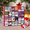 2025 Christmas Countdown Calendar Christmas Winter Home Supplies 24 Days Countdown Calendar Novelty Socks for Men Women