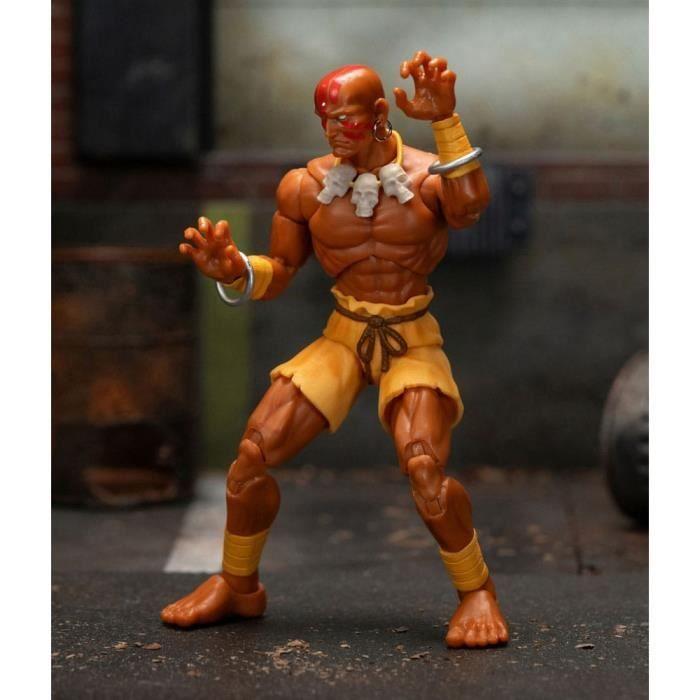 Figurka - JADA TOYS - Dhalsim - Ruchoma - 15 cm - Wymienne akcesoria