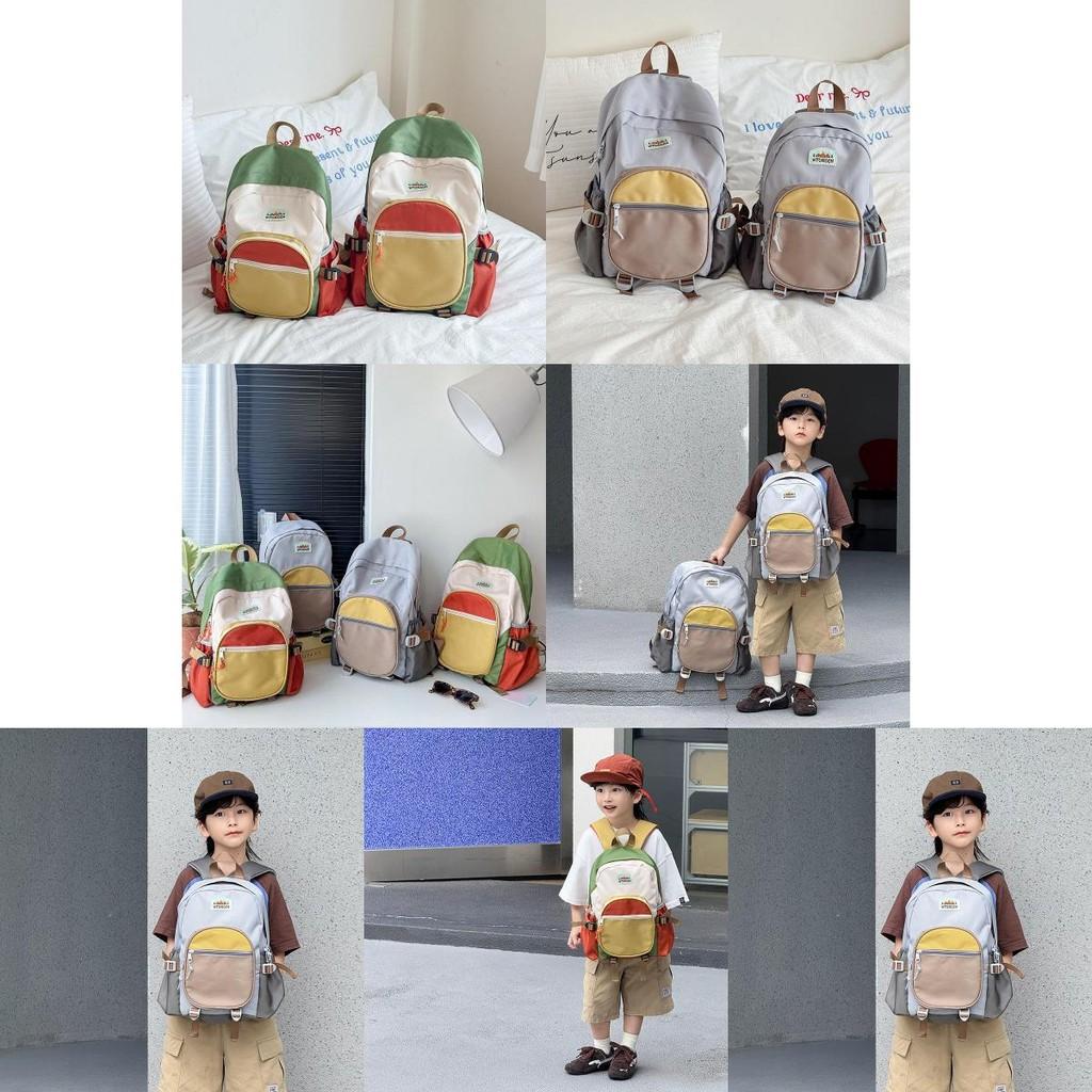 Kids School Backpack With Nylon Material And Padded Shoulder Straps For Preschool Children