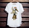 Wile E Coyote and the Road Runner White T Shirt Cotton Size S To 5XL