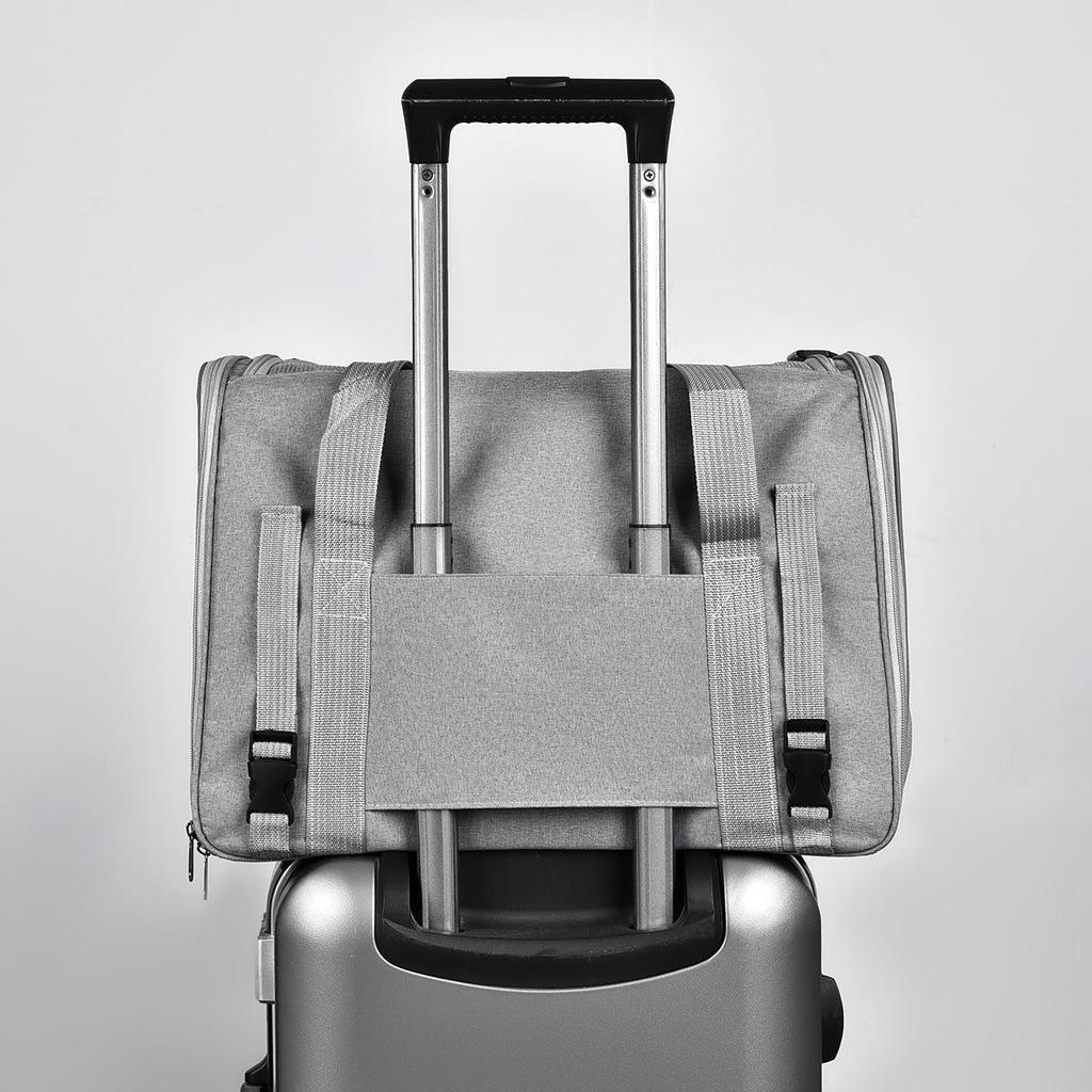 Portable Foldable Cat Backpack: Breathable, Handheld & Shoulder Design with Large Capacity