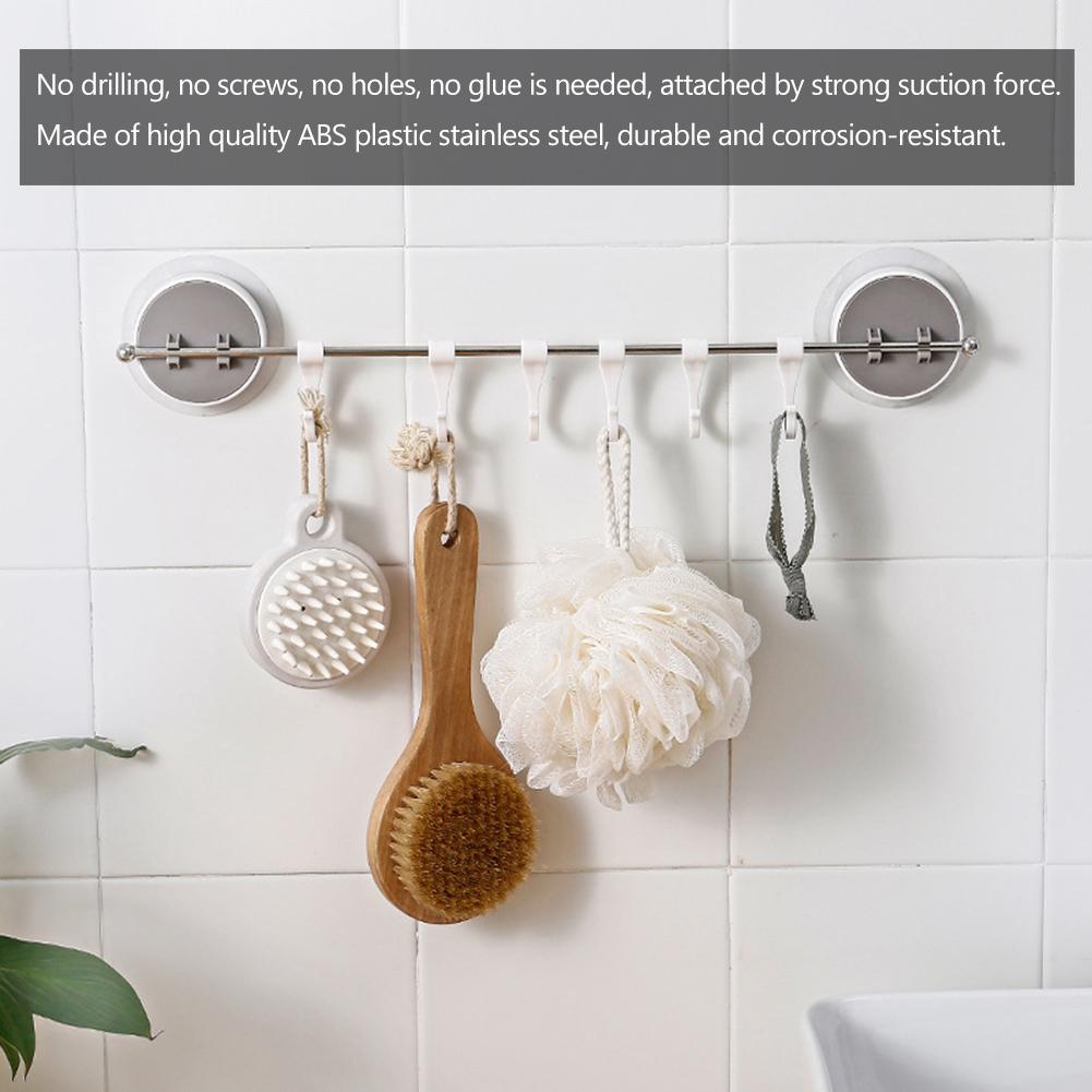 Suction Cup Hooks Heavy Duty Vacuum Hook Towel Hook Rack Towel Bar Hold