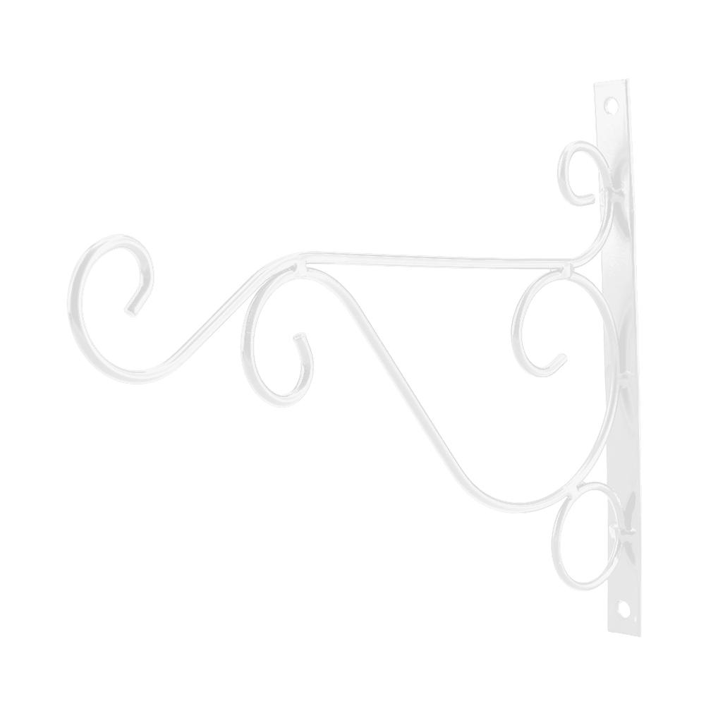Iron Plant Hanger Wall Hanging Bracket Flower Hook for Home Garden Decoration 25*21cm