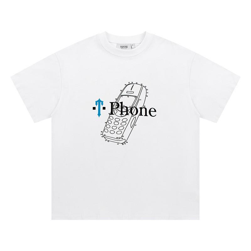 Premium Baumwolle Grafik T-Shirt Unisex Oversized Streetwear T-Shirt Lässiges Kurzarm