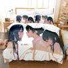 3D Printed Hyouka Anime Bedding Set for Boys Girls Duvet Cover Pillowcase Twin Queen King Full Single Double Sizes