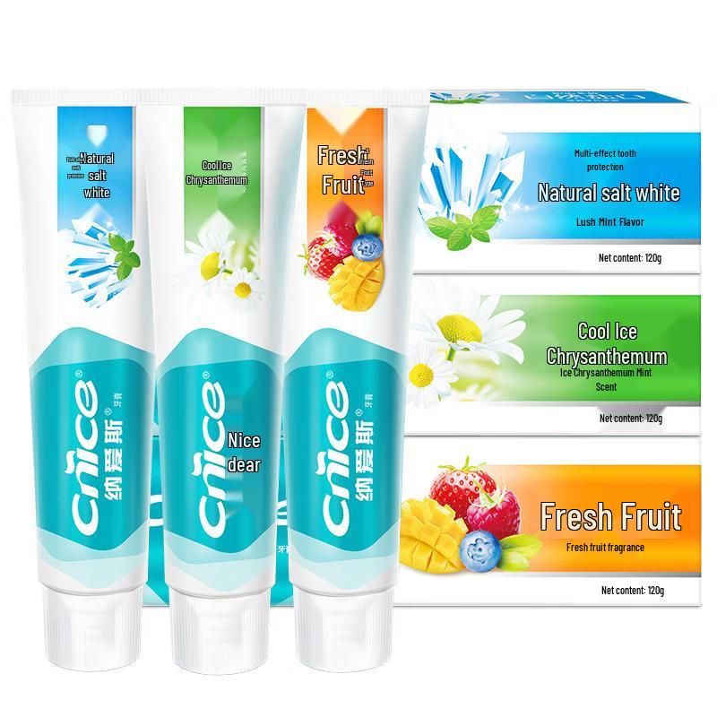 Nice Multi-Flavor Toothpaste Set