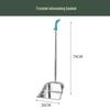 Heavy-Duty Stainless Steel Dustpan