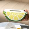 Creative Cute Lemon Shape Ceramic Tissue Box Coffee Table Desk Decoration Lemon Tissue Box Bedside Table Paper Towel Case