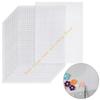 Plastic Canvas Fabric Sheets Permanent Crafting Component For Embroidery Sewing Projects 55KF