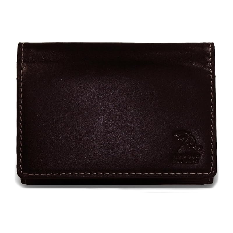 

[Arnold Palmer] bifold wallet vegetable tanned leather dark brown