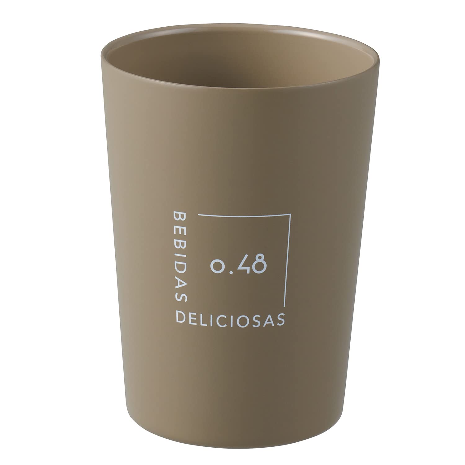 

Bestco Convenience Store Coffee Vacuum Double Sheer Tumbler, Cup, Compatible, 480ml, Cold/Hot Insulation, Wall, Brown, NM-188