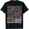 100th Day of School Teacher 100 Days Math Numbers T Shirt