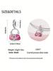 Charms Plata Copper Colors Pink Lipstick Perfume Bead Charm Pendant For Original Bracelet For Women Diy Jewelry Love Gift