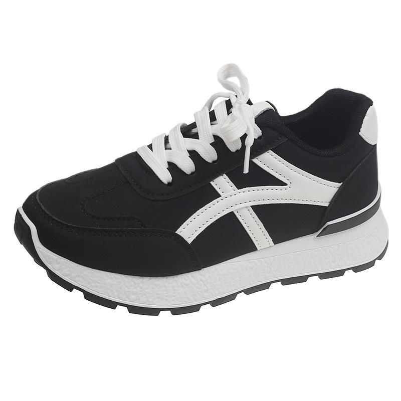 Popular dad shoes women's spring and autumn 2025 new versatile casual platform sports shoes lightweight retro Forrest Gump shoes