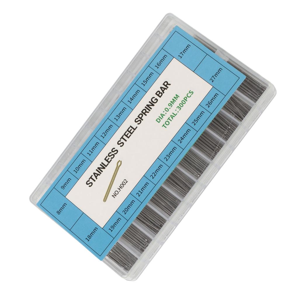 0.9mm Watch Bracelet Split Pins 304 Stainless Steel Watch Parts Assortment 8‑27mm