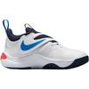 New Nike Team Hustle D 11 Anti Slip Wear Resistant Low Top Children's Basketball Shoes White Kids' DV8994-105