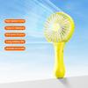 Bærbar Håndholdt Vifte Personlig Minivifte med 6 Hastighetsvind 1200mAh Oppladbart Batteri Elektrisk Vifte for Reise Kontor