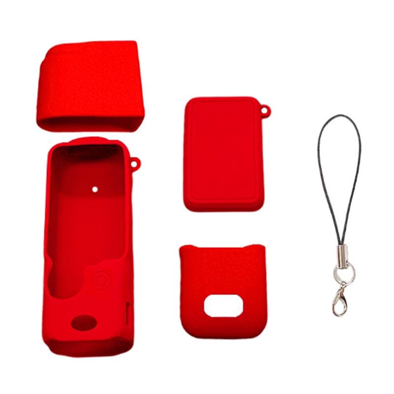 DJI OSMO Pocket 3 Silicone Case and Lens Cover: Dustproof & Drop-Proof Protection Accessory