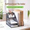Metal Multi-layer File Holder & Desk Organizer Rack
