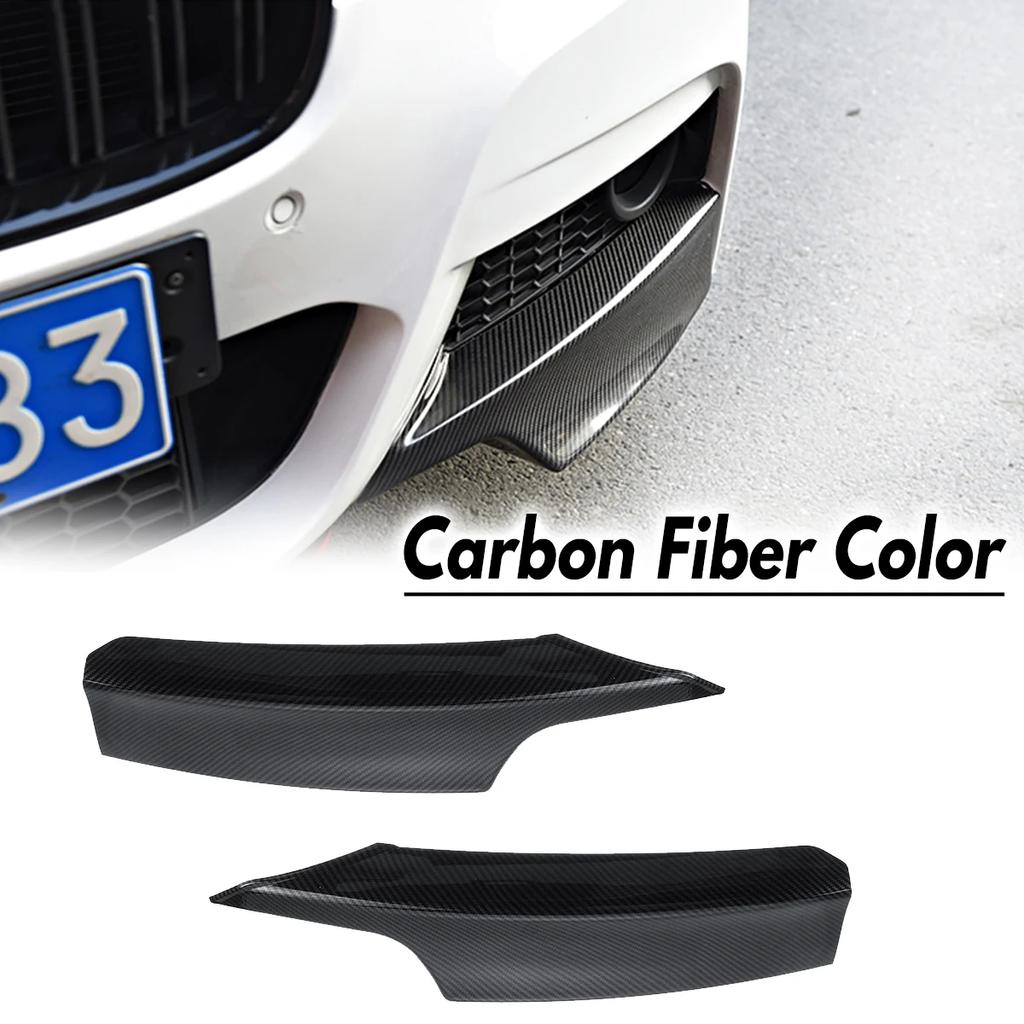 Fog Lamp Cover Trim Front Canards Splitter For BMW F30 F31 F35 M Sport 320i 325i 328i 335i 2012-2019 Front Bumper Lip Body Kit