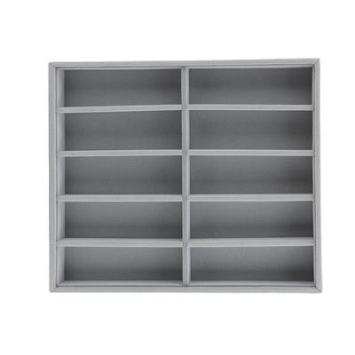 10 Grid Sunglasses Display Box Sunglasses Storage Organizer Tray Eyeglasses Holder Tray for Sunglasses Eyeglasses