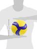 Mikasa Volleyball Training Medicine Ball, Size 4 (Junior High/Women's), 400g, Yellow/Blue, VT400W, Recommended Internal Pressure: 0.3 kgf/cm²