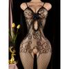 Women Summer Fashion Sexy Floral Print Lace Body Dress Sexy Lingerie Elegant Hollow Stylish Trendy Outfit Nightclub