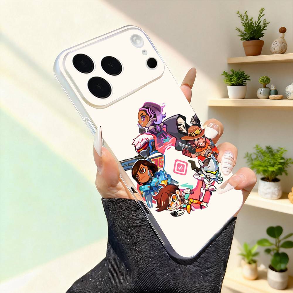 Game O-Overwatch-S Cute For iPhone 11,12,13,14,15,16,17,Pro,Max,Plus,Mini,SE4,E Phone Case With Magsafe Wireless