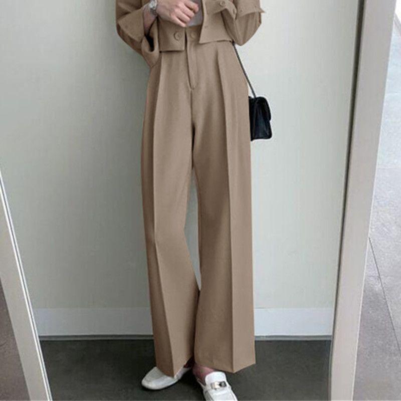 Chic Petite Women’s High-Waisted Two-Piece Set for Spring/Autumn 2026